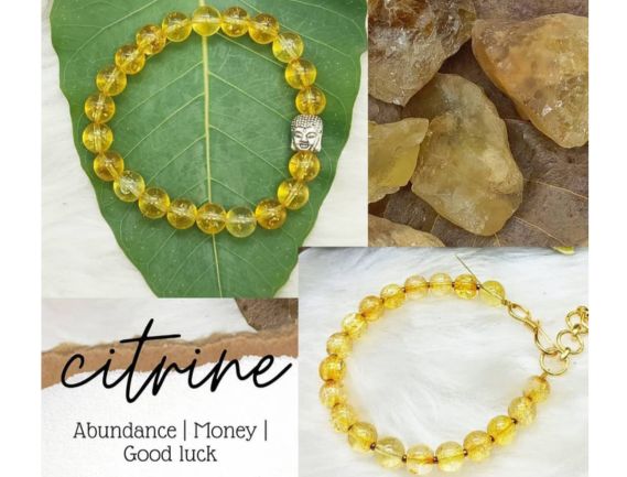 Manufacturer, Exporter, Importer, Supplier, Wholesaler, Retailer, Trader of Citrine Bracelet in Uttar Pradesh, Noida, India.