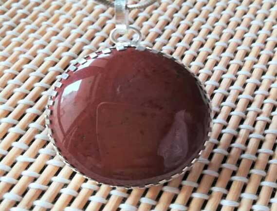 Manufacturer, Exporter, Importer, Supplier, Wholesaler, Retailer, Trader of Red Jasper Pendant in Uttar Pradesh, Noida, India.